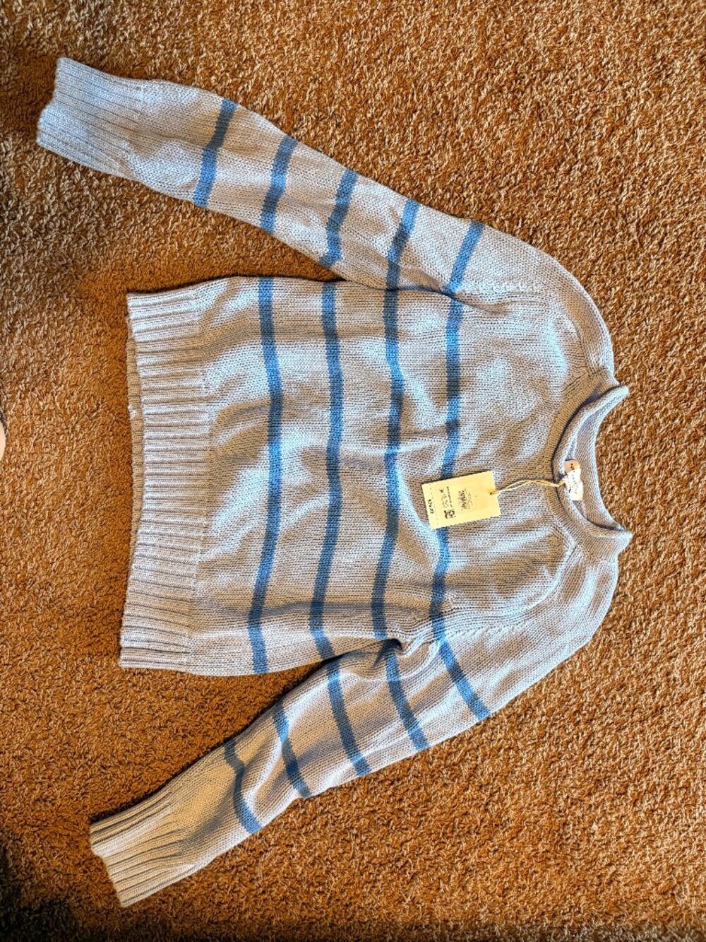 Free Assembly Roll Neck Sweater New With Tags Blue Size Large